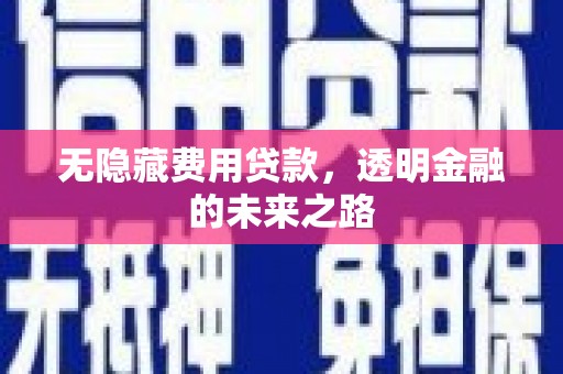 绩溪无隐藏费用贷款，透明金融的未来之路