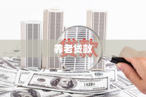 绩溪养老贷款