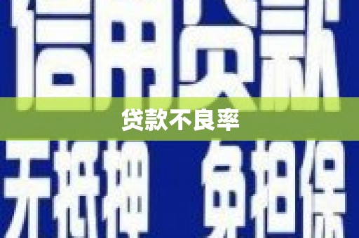 绩溪贷款不良率