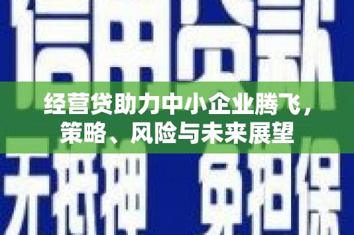 绩溪经营贷助力中小企业腾飞，策略、风险与未来展望