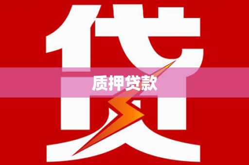 绩溪质押贷款