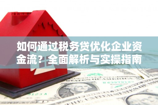 绩溪如何通过税务贷优化企业资金流？全面解析与实操指南
