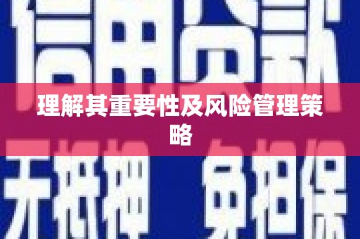 绩溪理解其重要性及风险管理策略