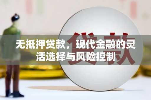 绩溪无抵押贷款，现代金融的灵活选择与风险控制