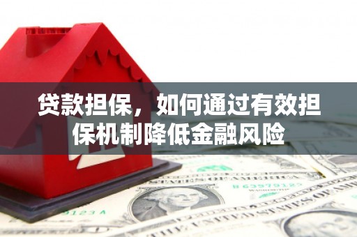 绩溪贷款担保，如何通过有效担保机制降低金融风险