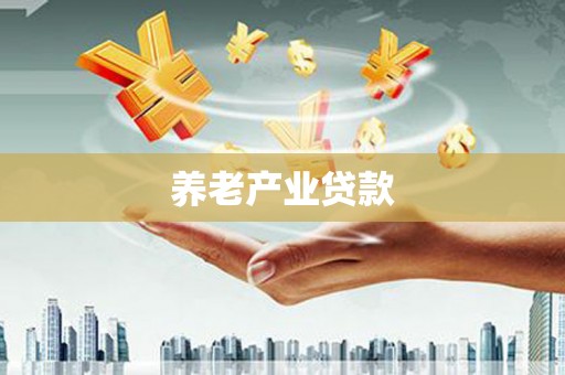 绩溪养老产业贷款