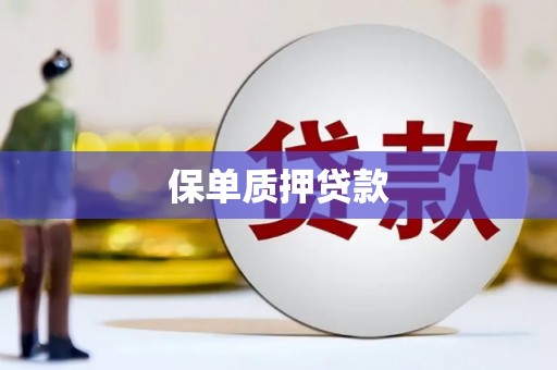 绩溪保单质押贷款