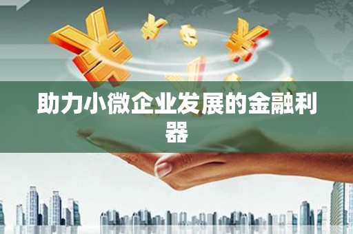 绩溪助力小微企业发展的金融利器