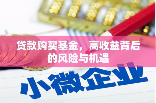 绩溪贷款购买基金，高收益背后的风险与机遇